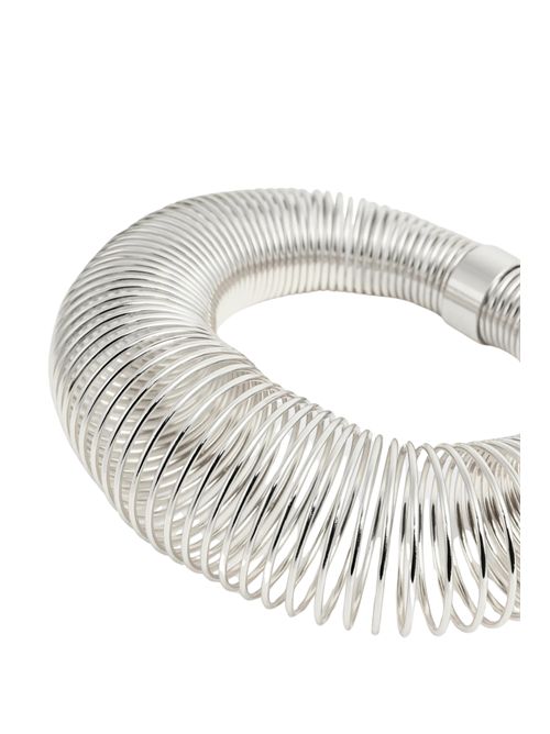 Bracciale Solene effetto molla in metallo Argento Liviana Conti | A6SJ06Z07-0
